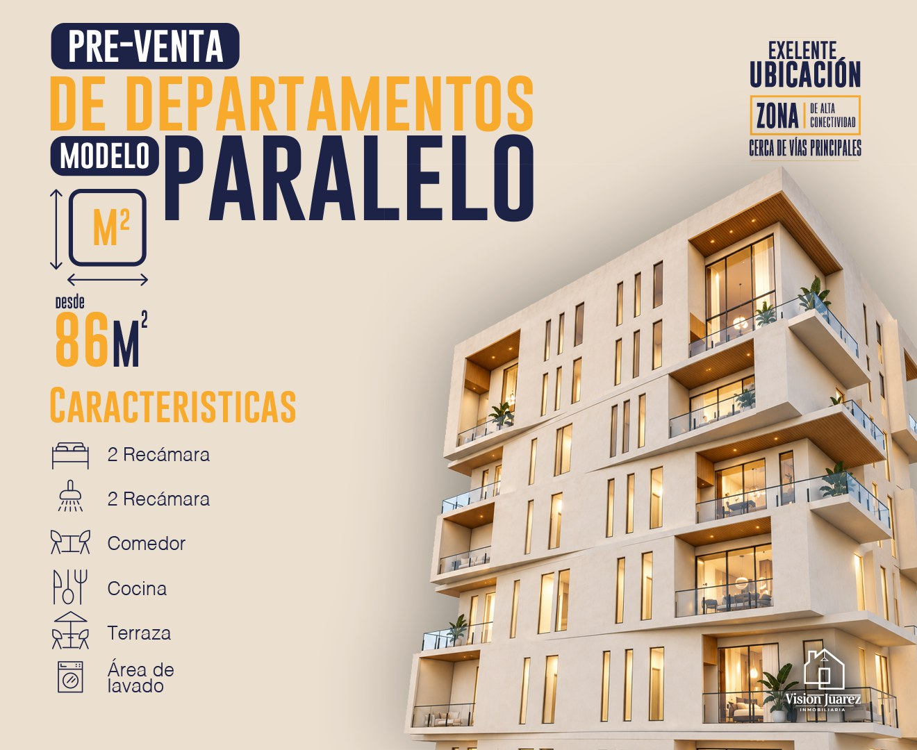 Departamentos ORION LAT-31 Pararlelo